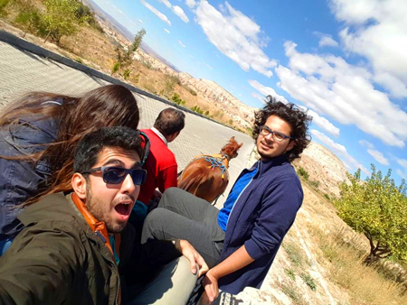 Abdullah Gül University, AGU, students,international, Turkish, hitchhiking, Kayseri, Cappadocia, trip, camping
